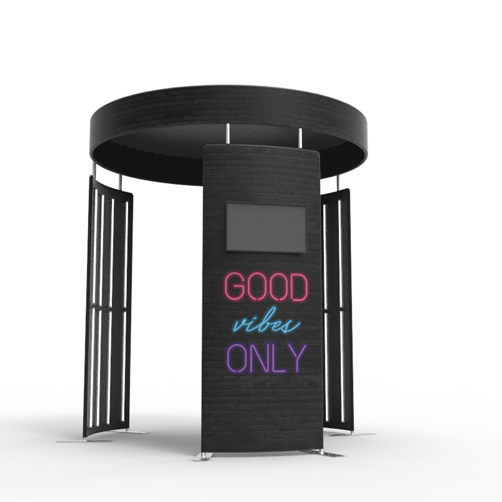 Custom LED Slow Motion 360 Video Photobooth Enclosure - Image 3