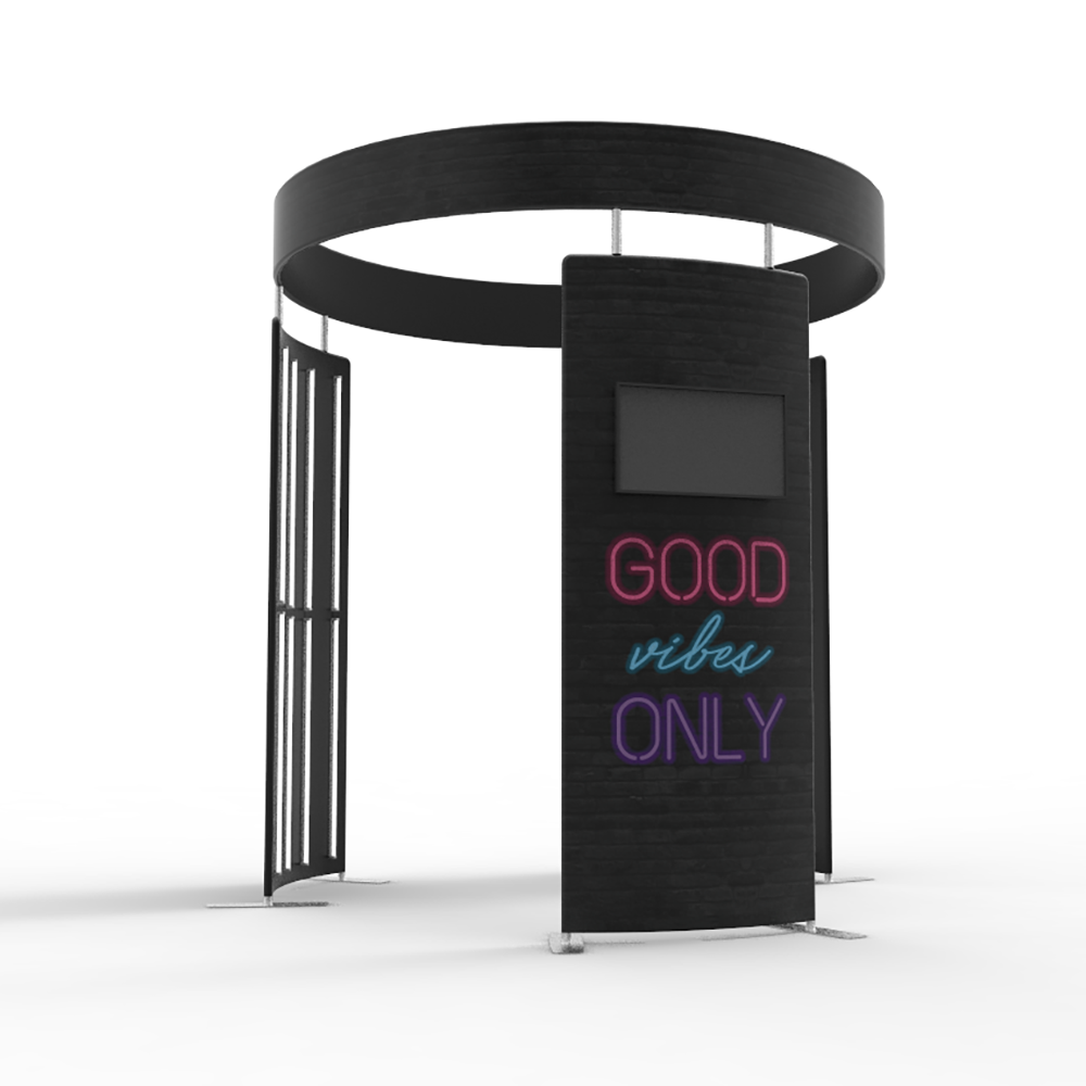 Custom LED Slow Motion 360 Video Photobooth Enclosure - Image 5