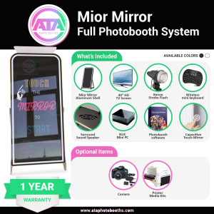 Mior Mirror Booth System Package Deal